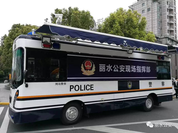 移动警务方舱护航马拉松比赛(图1)