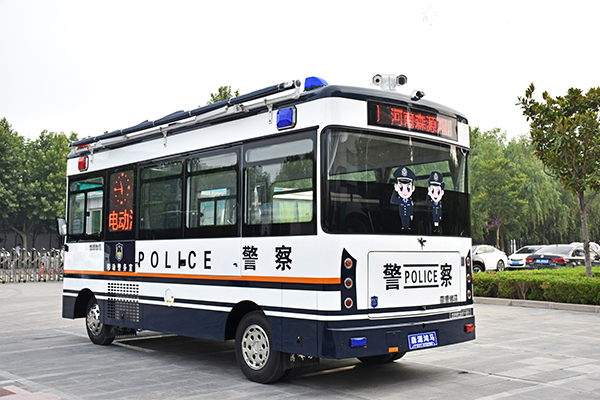 河南周口采购的移动警务室发车(图4)