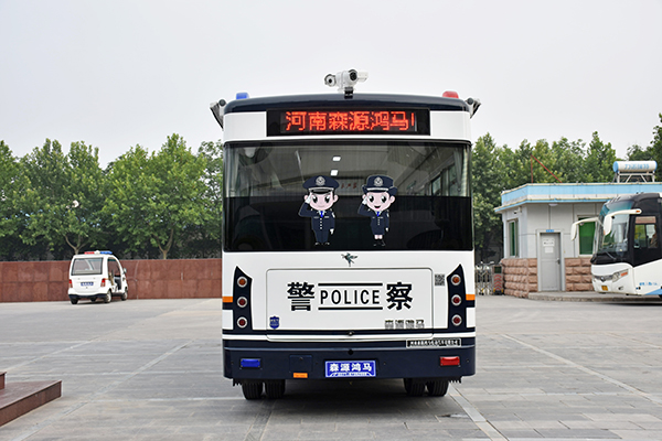 河南周口采购的移动警务室发车(图5)