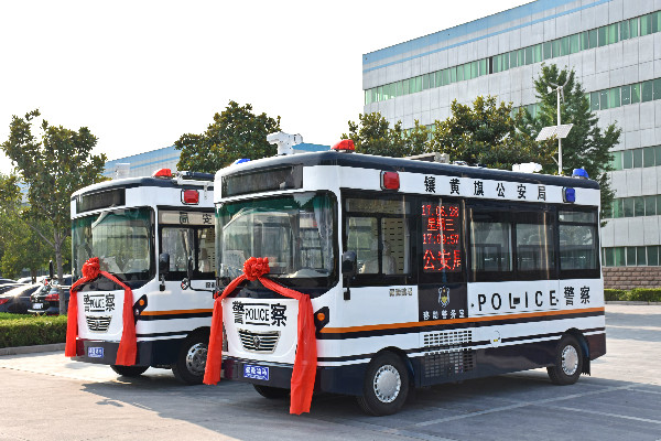 守护草原安宁 护航内蒙古70周年大庆—内蒙古镶黄旗采购警务室发车(图2)