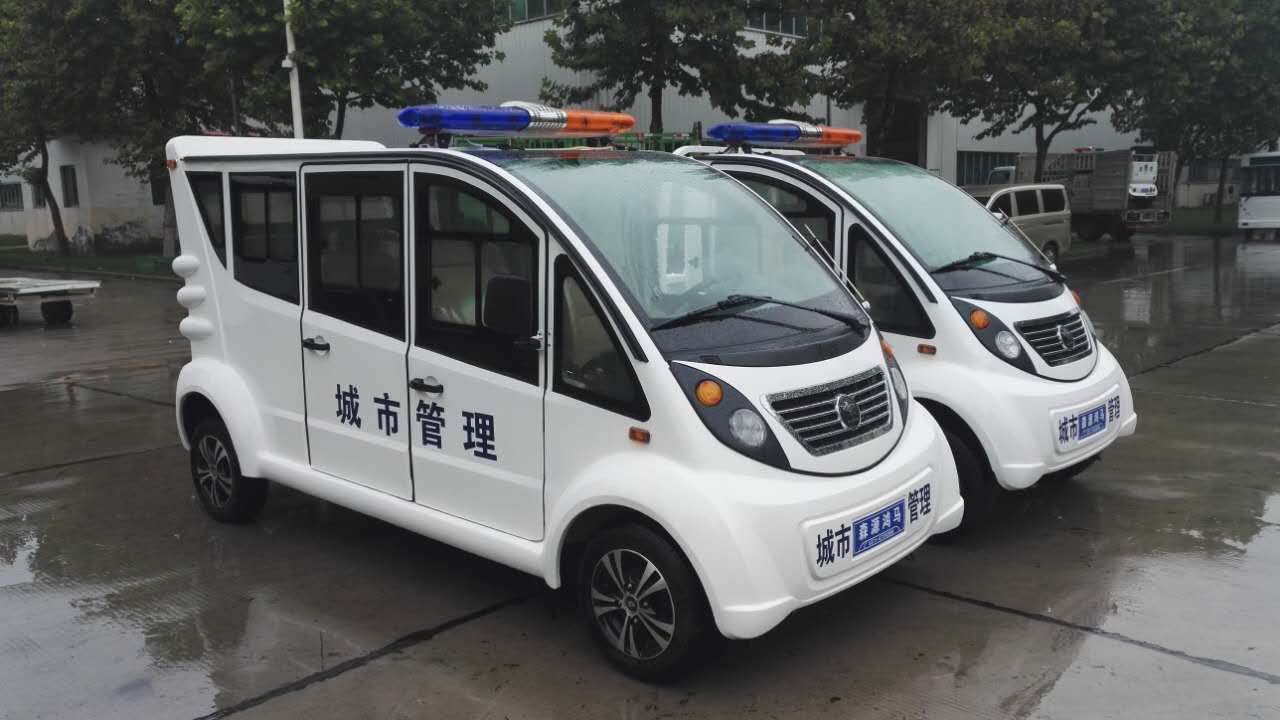 郑州二七区电动巡逻车发车(图2)