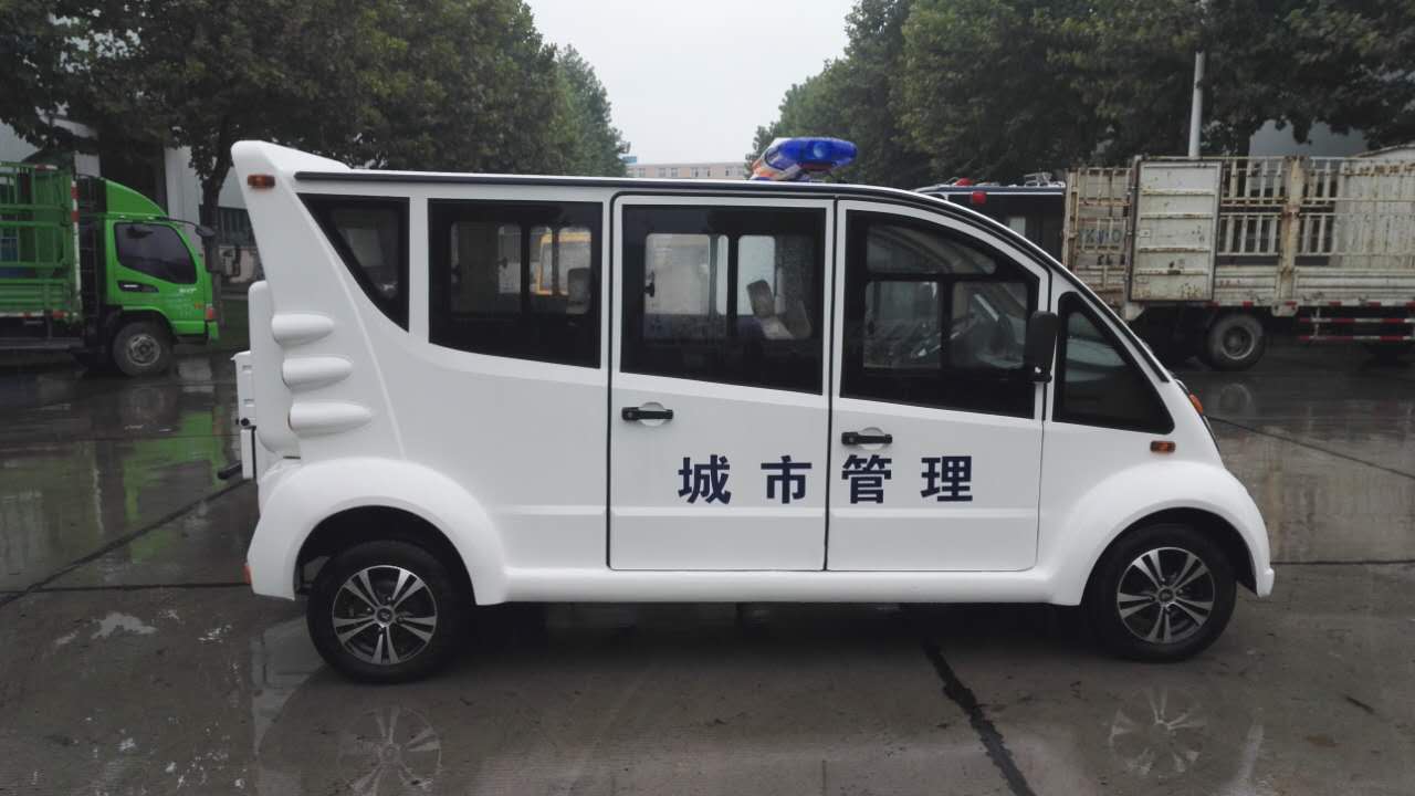 郑州二七区电动巡逻车发车(图4)