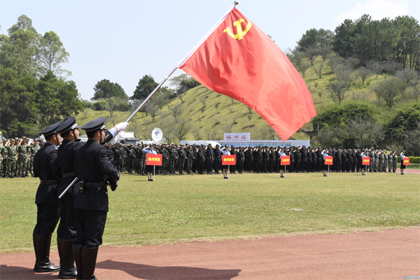 梅州市举行反恐处突暨应急拉动演练(图3)