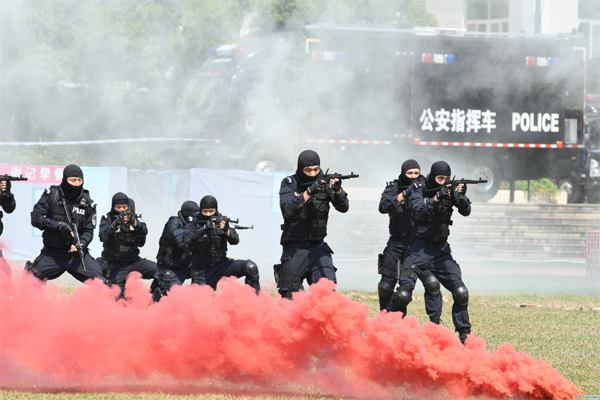 梅州市举行反恐处突暨应急拉动演练(图5)