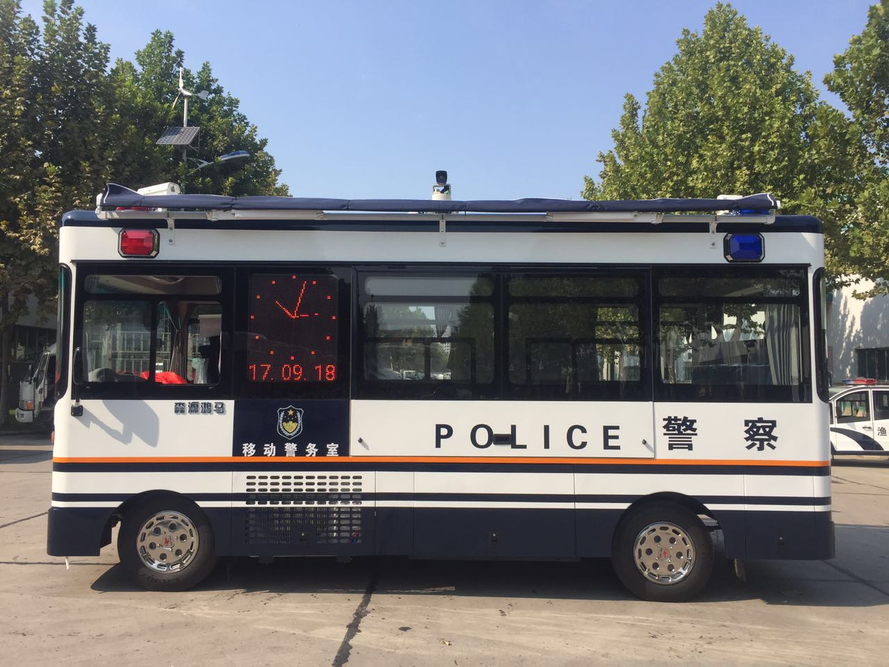 山东潍坊市移动警务室发车(图3)