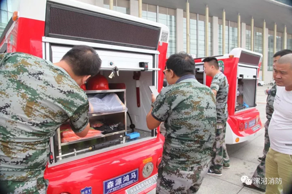 漯河市首批20辆消防电动巡逻车配发各乡镇街道、社区(图4)