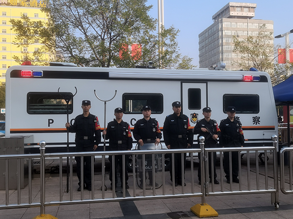 森源鸿马机动化警务平台上岗||打造智慧移动警务室 提升基层警务效能(图1)