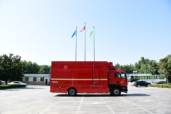 在消防 为消防||森源鸿马冷藏车  餐饮保障好帮手(图4)